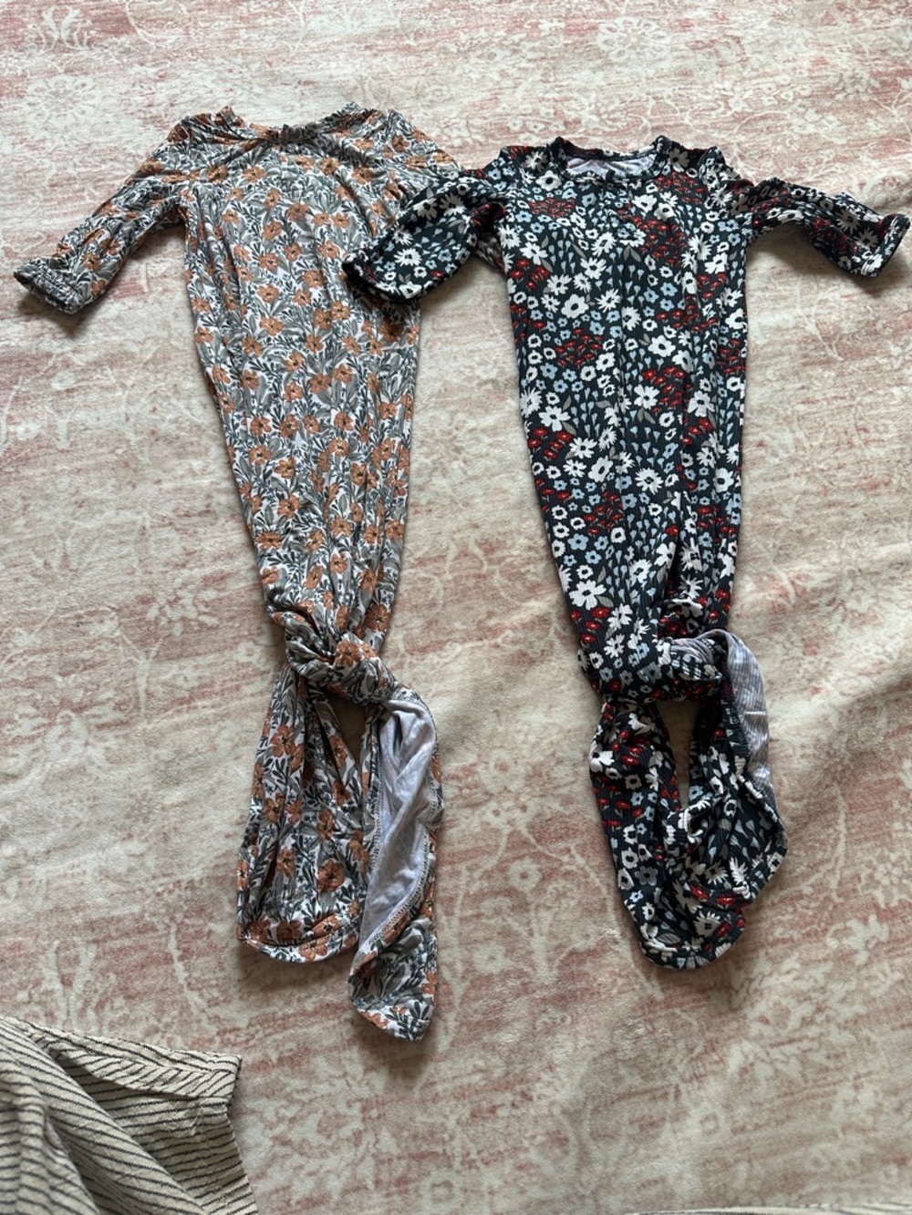Mebie baby knot gowns